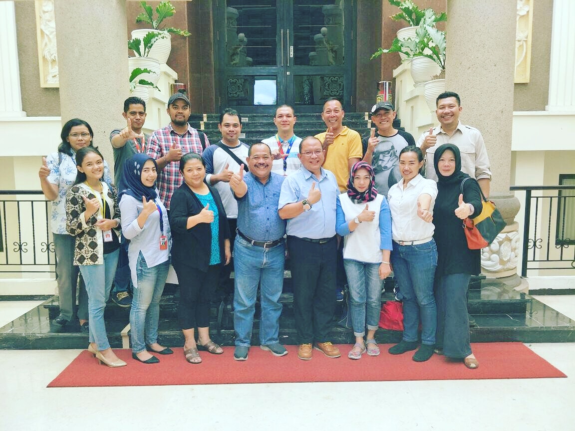 Rapat Persiapan Hut 32 Asperindo  di DPW Asperindo Jawa Timur